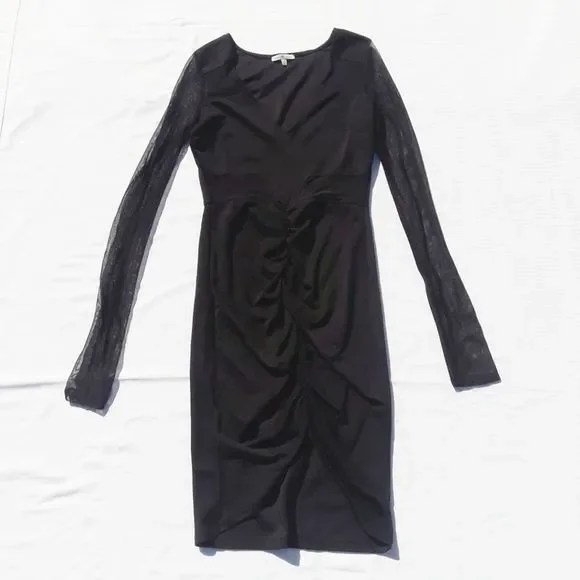 Charlotte Russe Dresses | Charlotte Russe Mesh Dress Sd4003 | Color: Black | Size: S | Desertmagic's Closet